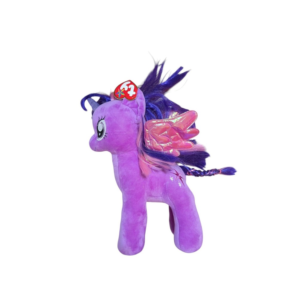 TY Beanie Buddies Twilight Sparkle My Little Pony‎ Plush 12" w/ Tags